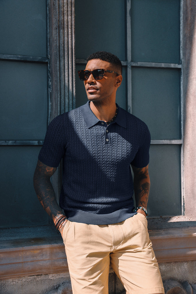navy blue dress shirt with khaki pants Blue Shirt Mens Navy Khaki Pants Navy Blue Color Micro Checks Texture Satin Cotton Shirt For