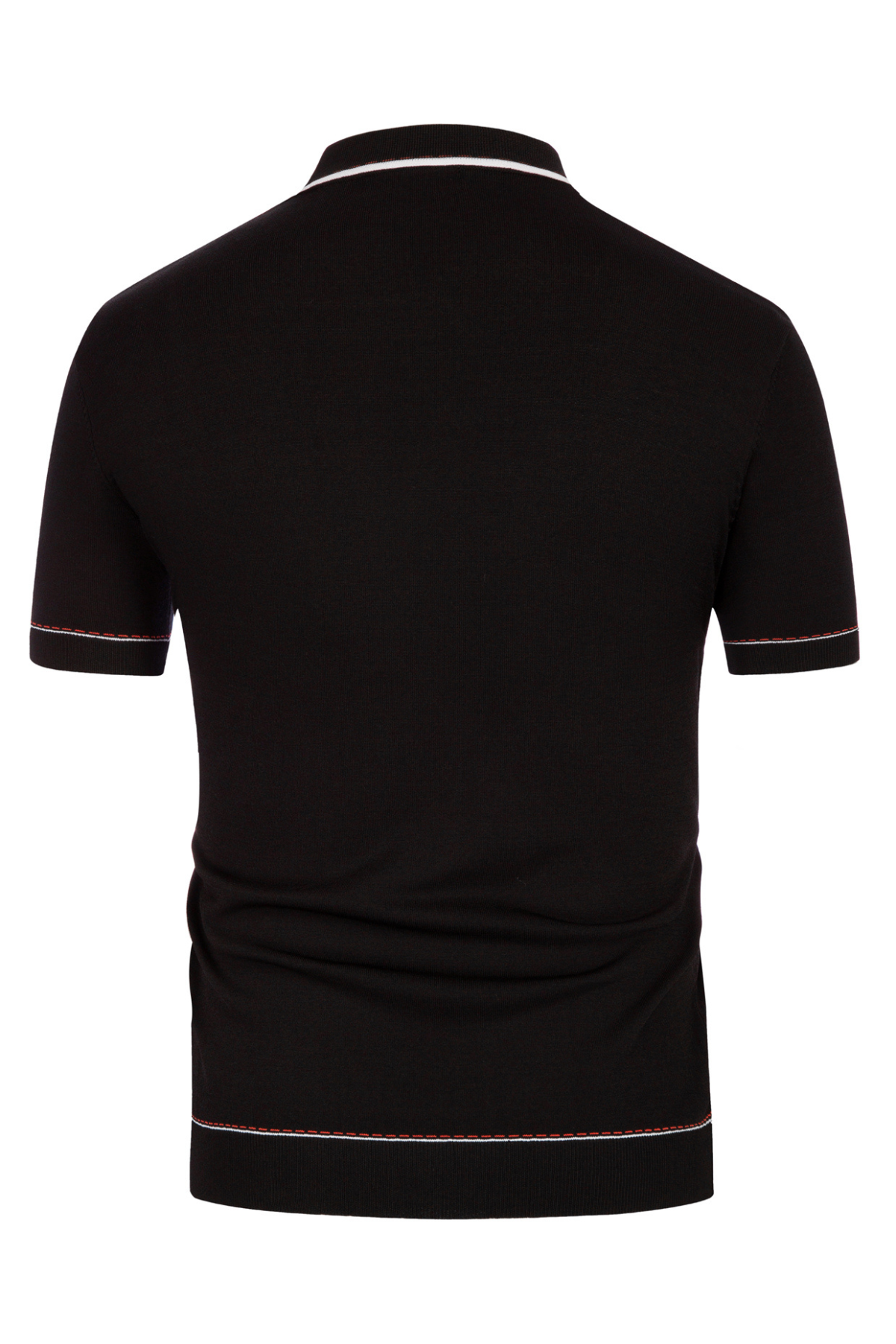 PJ PAUL JONES Men's Short Sleeve Knit Polo Shirts Vintage Golf